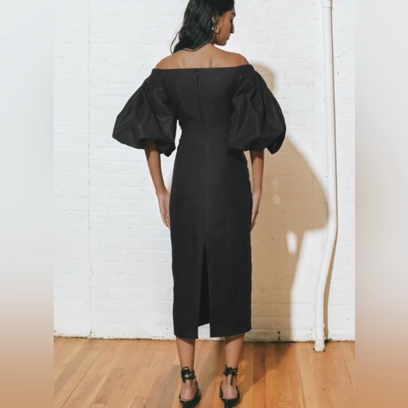 Mara Hoffman Namari Dress In Black 6 NWT - Picture 3 of 11